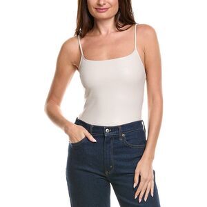 Commando® Womens  Cami Bodysuit, White